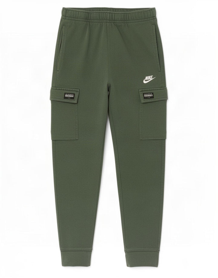 Męskie spodnie dresowe Nike Cargo, małe, zielone
