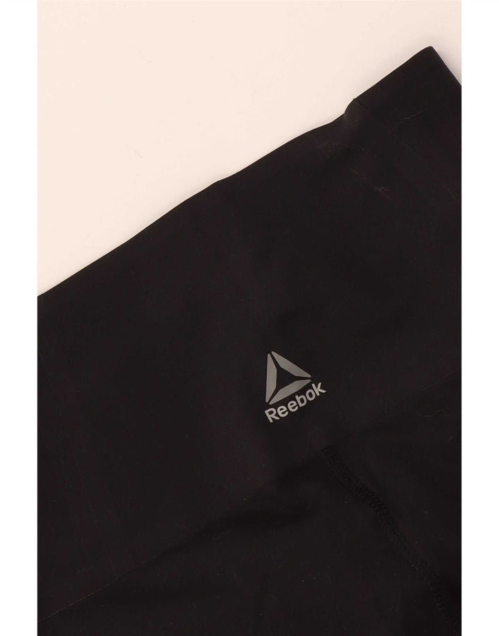 Damskie legginsy Reebok Graphic UK 10 Small Black