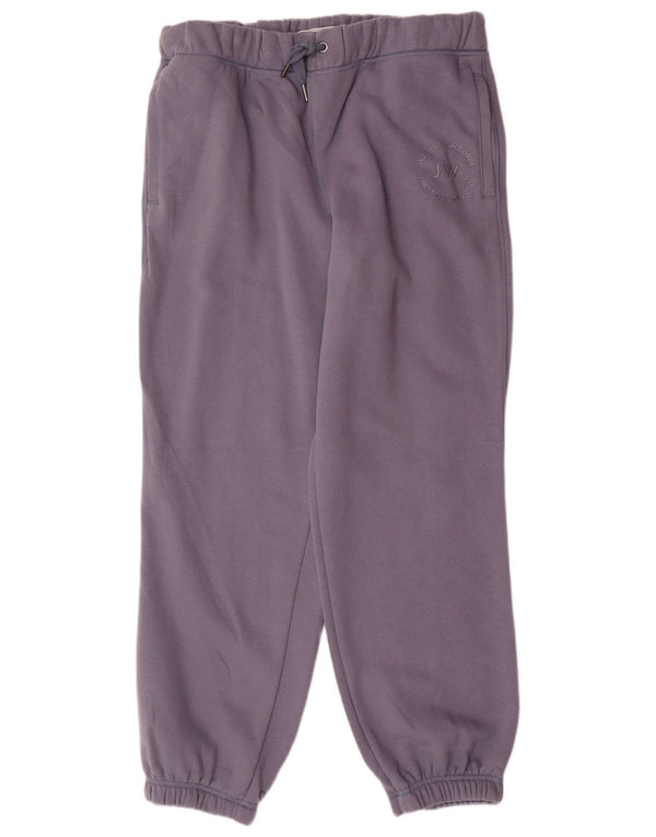 Damskie spodnie dresowe JACK WILLS Joggers UK 16, duże, fioletowe, bawełniane