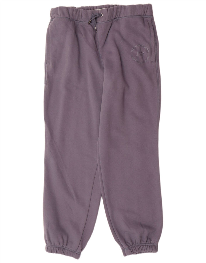 Damskie spodnie dresowe JACK WILLS Joggers UK 16, duże, fioletowe, bawełniane
