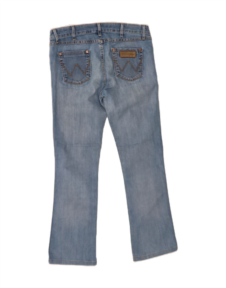WRANGLER Womens Iris Bootcut Jeans W32 L29 Blue Cotton Vintage Wrangler and Second-Hand Wrangler from Messina Hembry 