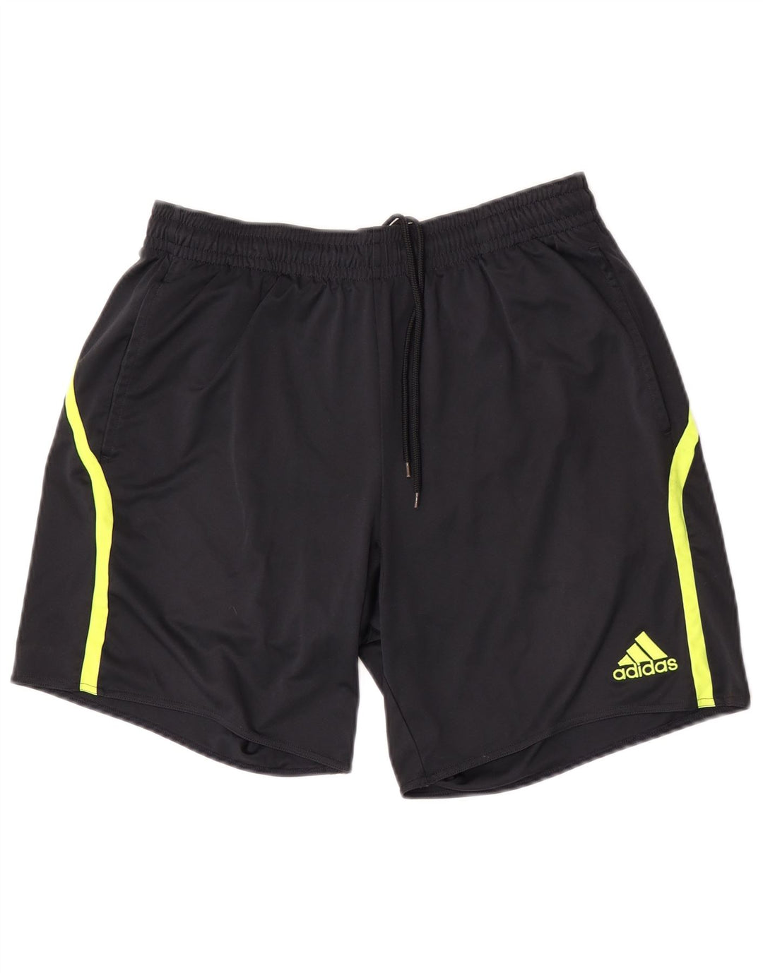 Męskie spodenki sportowe Adidas Climacool, duże, czarne, z blokami kolorów, z poliestru