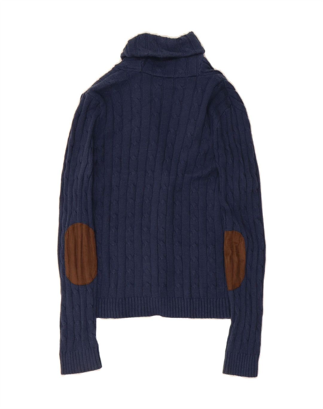 CHAPS Womens Cardigan Sweater UK 14 Medium Navy Blue Cotton Vintage Chaps and Second-Hand Chaps from Messina Hembry 