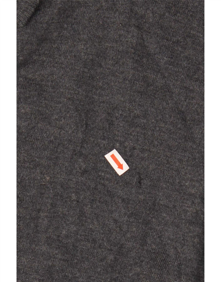 Męski sweter Zara z dekoltem w kształcie litery V, XL, szary