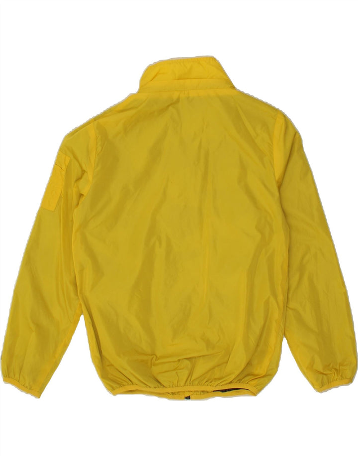 DIADORA Boys Rain Jacket 7-8 Years Large Yellow Nylon Vintage Diadora and Second-Hand Diadora from Messina Hembry 