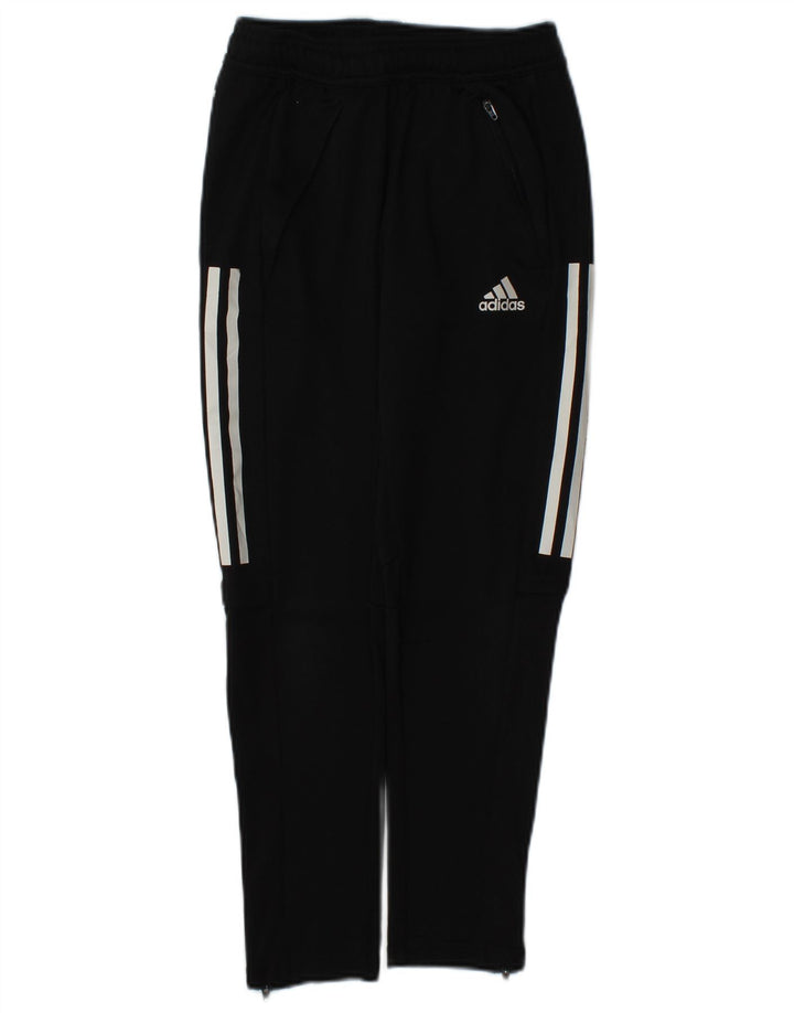 Chłopięce spodnie dresowe Adidas Aeroready 9-10 lat, czarny poliester