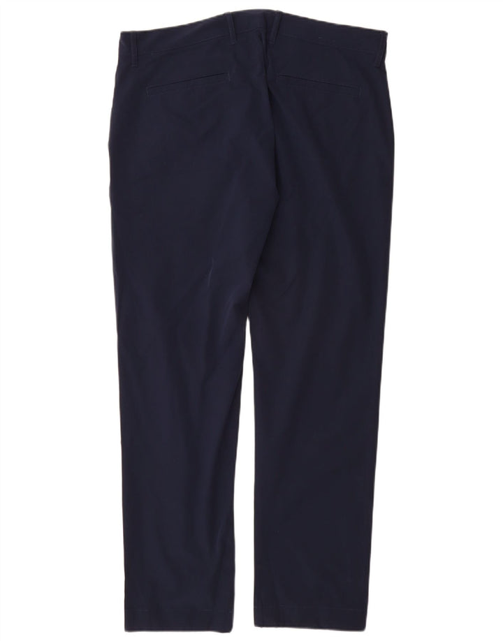 Spodnie męskie J. Crew Flex Slim Chino W34 L30 Granatowy poliester