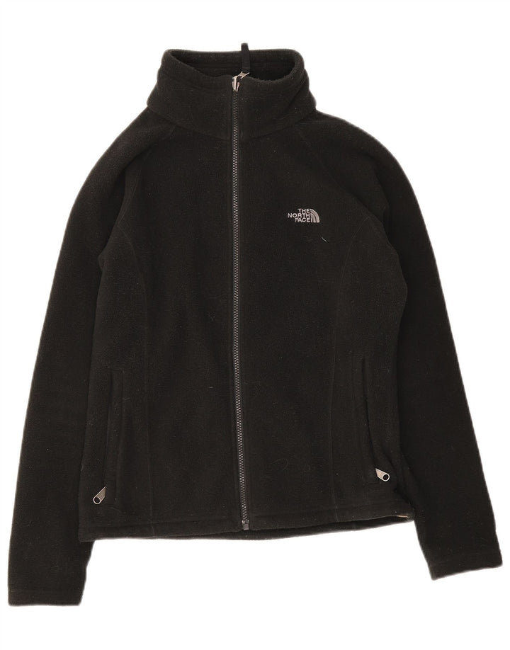 Damska kurtka polarowa The North Face z podszewką UK 10, mała, czarna, z poliestru