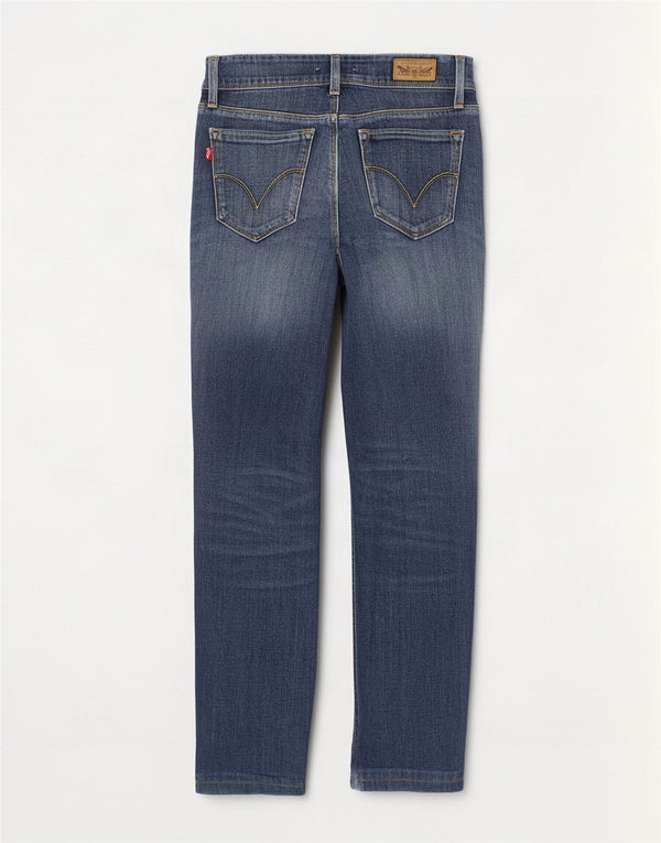 Damskie jeansy Levi's 470 Straight W30 L28 Niebieskie