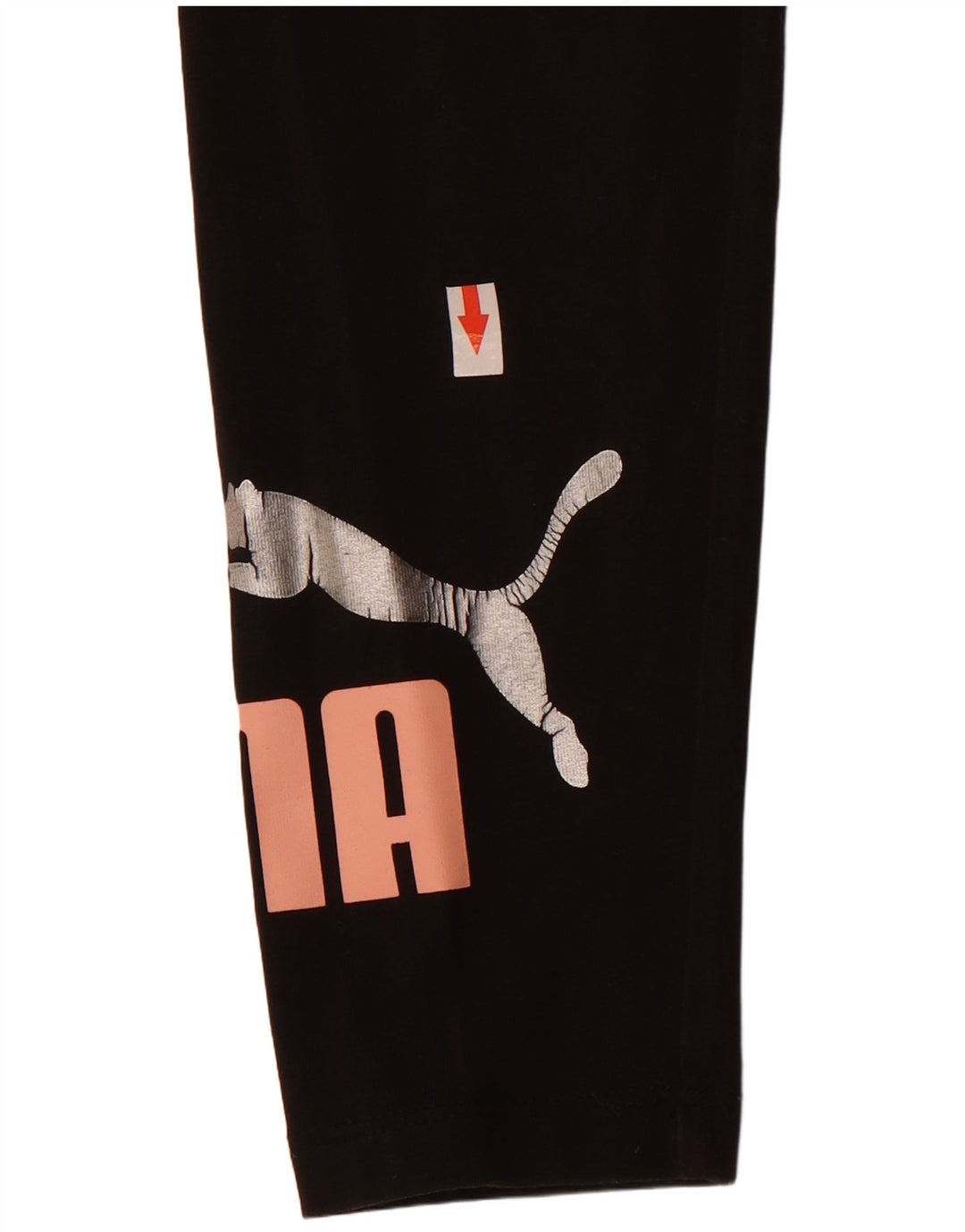 Dziewczęce legginsy z grafiką Puma 9-10 lat, czarne