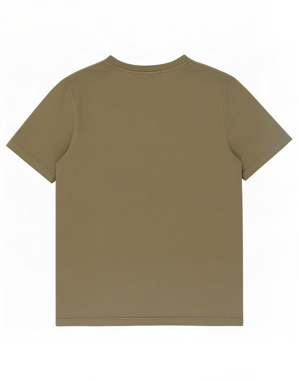 Chłopięca koszulka z grafiką Adidas, 13-14 lat, bawełna khaki