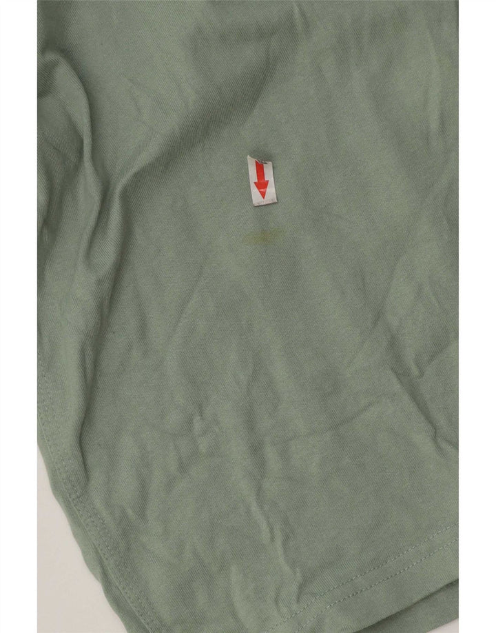 Męski top Carhartt z długim rękawem XL, zielony, bawełniany