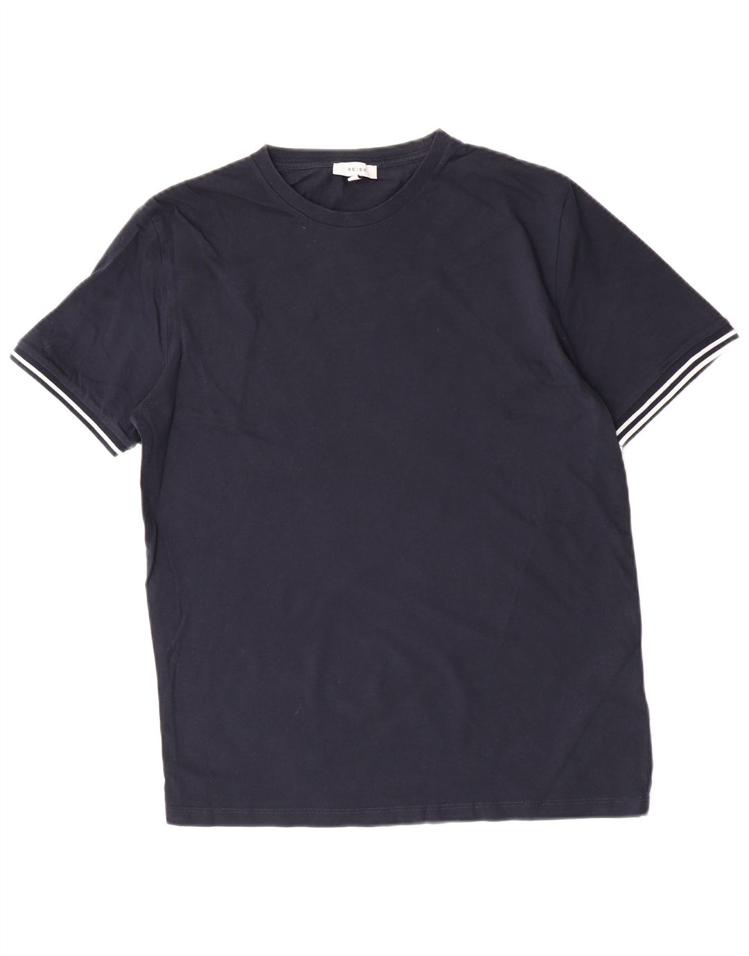 T-shirt męski Reiss, duży, granatowy, bawełniany