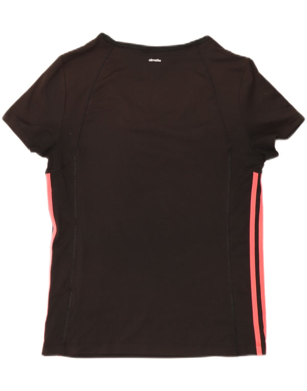 Damska koszulka Adidas Climalite Top UK 16/18, duży, czarny poliester
