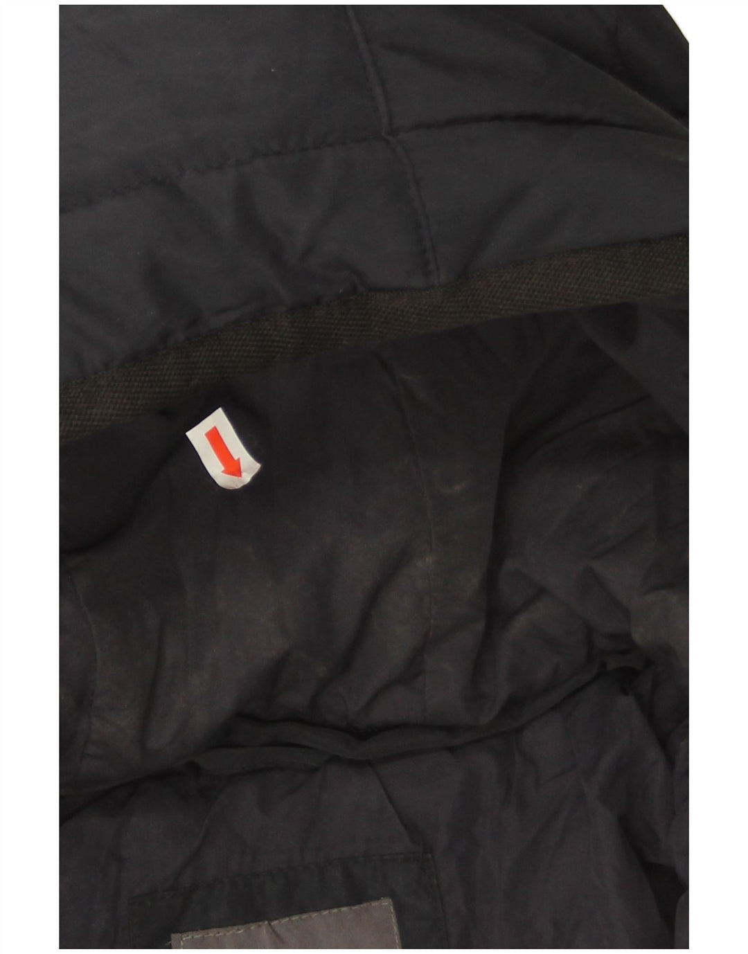 Męska ocieplana kurtka z kapturem Zara UK 36, mała, granatowa, z poliestru