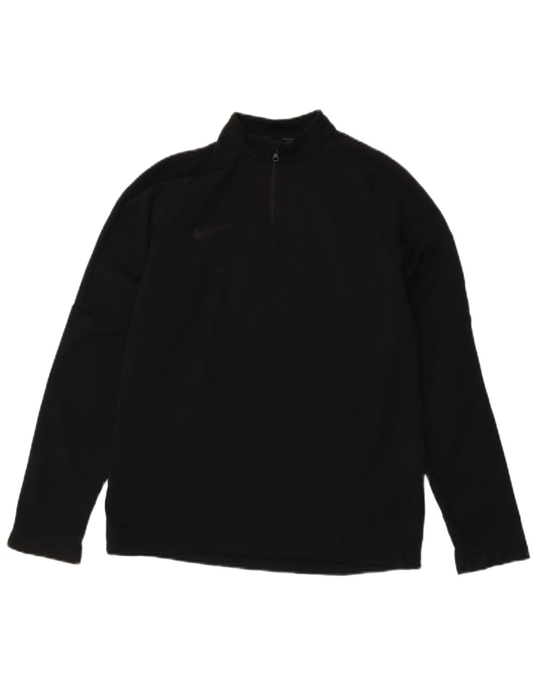 Chłopięcy dres Nike Dri Fit z zamkiem błyskawicznym na szyi, 13-14 lat XL, czarny