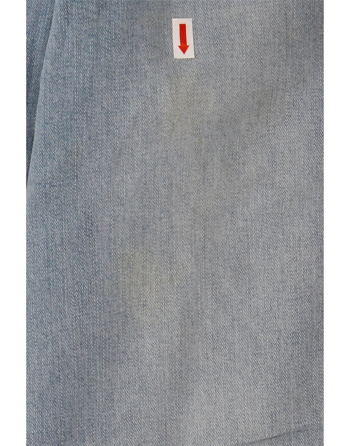 Damskie jeansy BILLABONG z szeroką nogawką i wysokim stanem W30 L27 Niebieskie