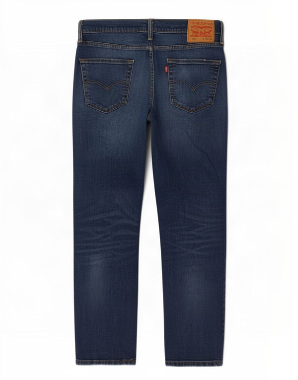Męskie jeansy Levi's 511 Slim W34 L30 Granatowa bawełna