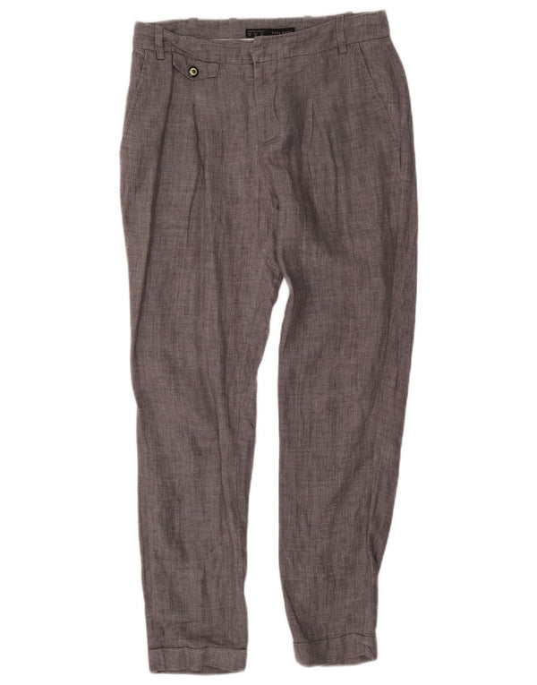 Męskie spodnie chino Zara XS W24 L26 szare
