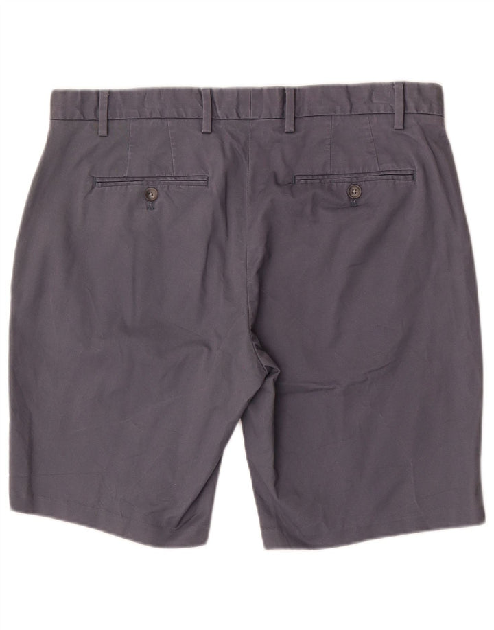 Męskie spodenki Chino Reiss W34, duże, granatowe, bawełniane