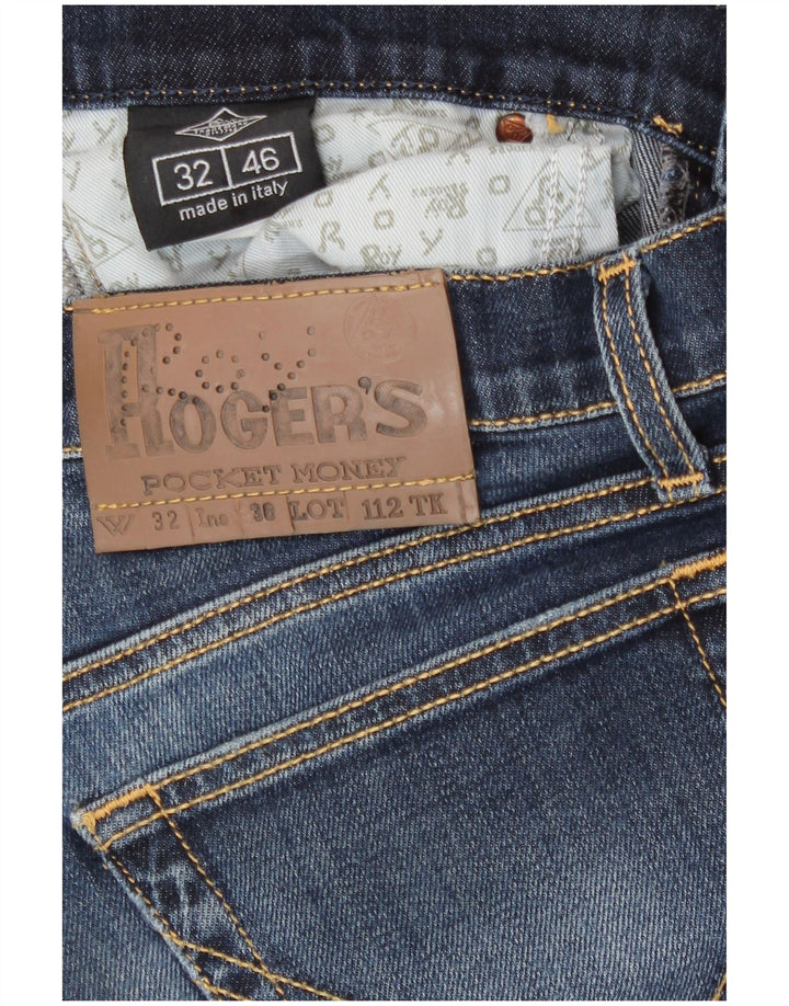 Damskie jeansy Bootcut Roy Rogers IT 46 Large W32 L36 Niebieska bawełna
