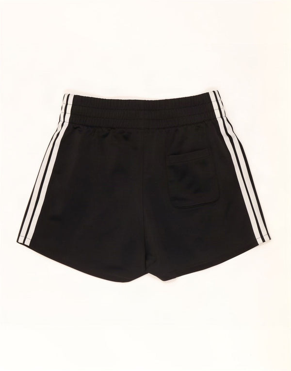 Damskie spodenki sportowe Adidas UK 10, małe, czarne, poliestrowe
