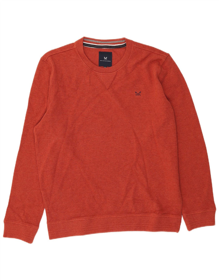 Crew Clothing Męska bluza z kapturem XL Pomarańczowa bawełna
