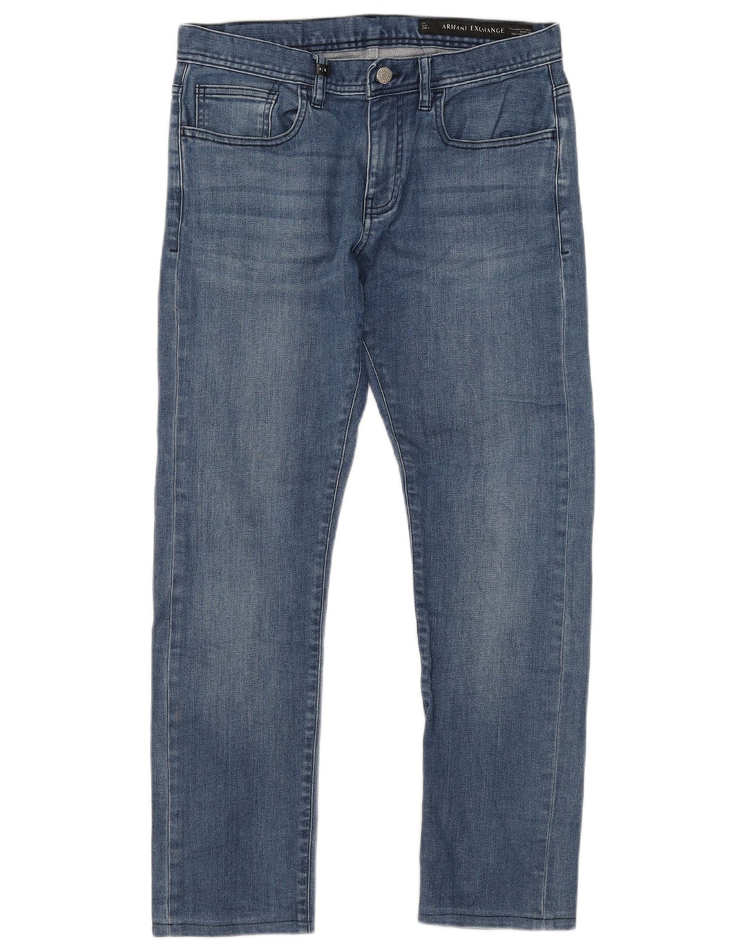 ARMANI EXCHANGE Męskie jeansy slim W31 L28 Niebieskie bawełniane