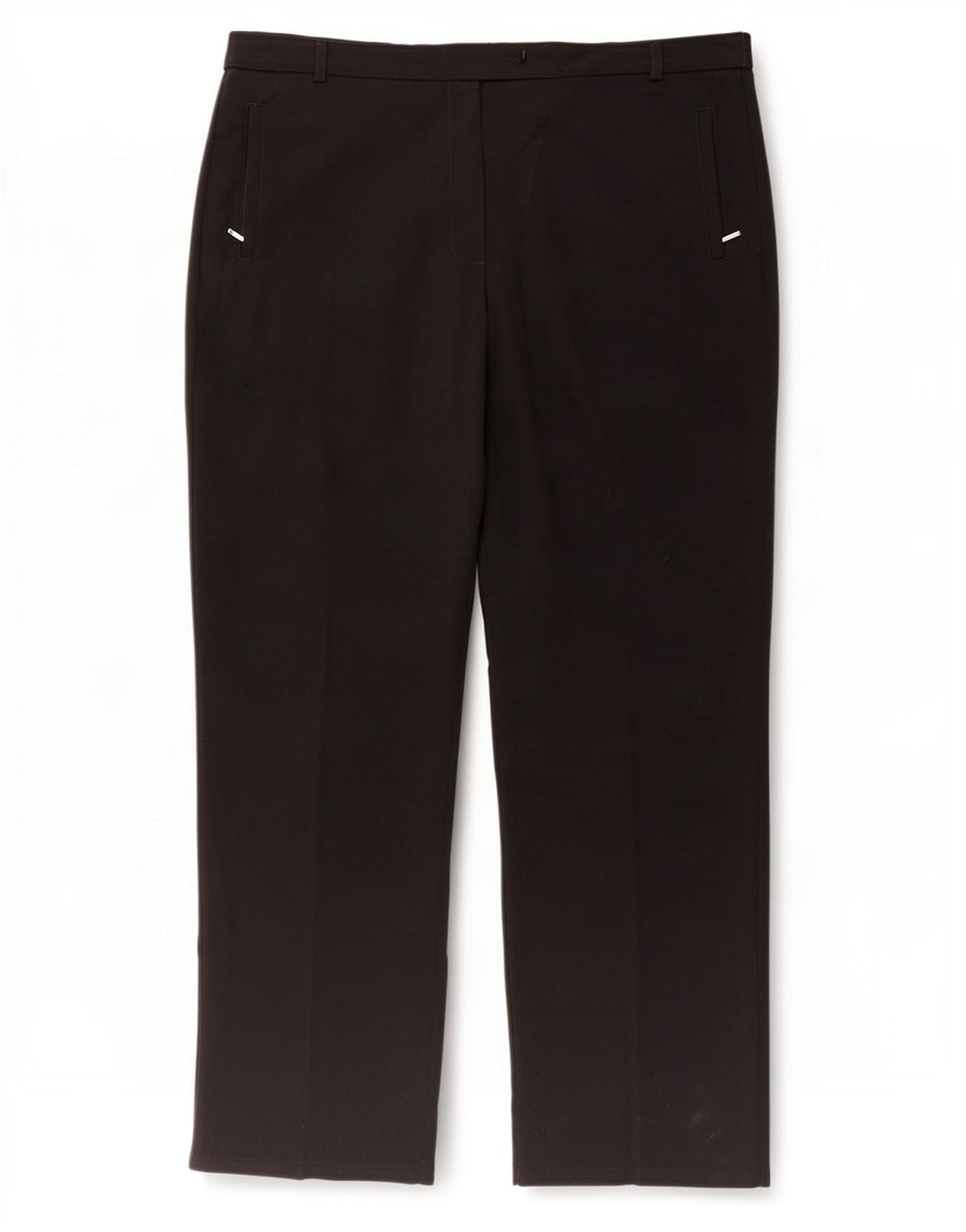 Marks & Spencer Damskie proste spodnie na co dzień Rozmiar 16 W36 L29 Czarne