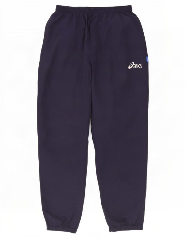 Męskie spodnie dresowe Asics Joggers, duży granatowy poliester