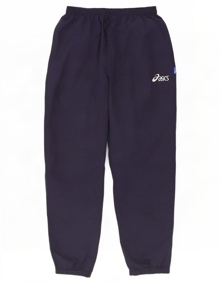 Męskie spodnie dresowe Asics Joggers, duży granatowy poliester