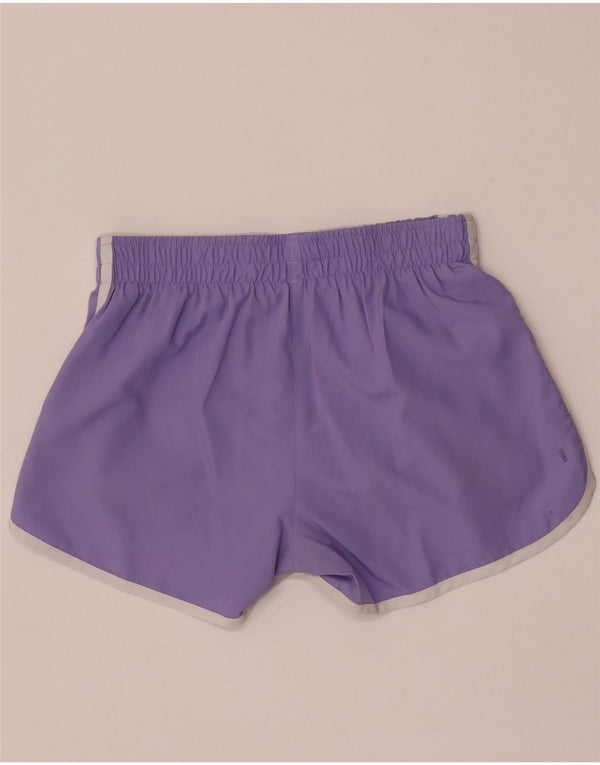 Damskie spodenki sportowe Adidas UK 4 XS Fioletowy poliester