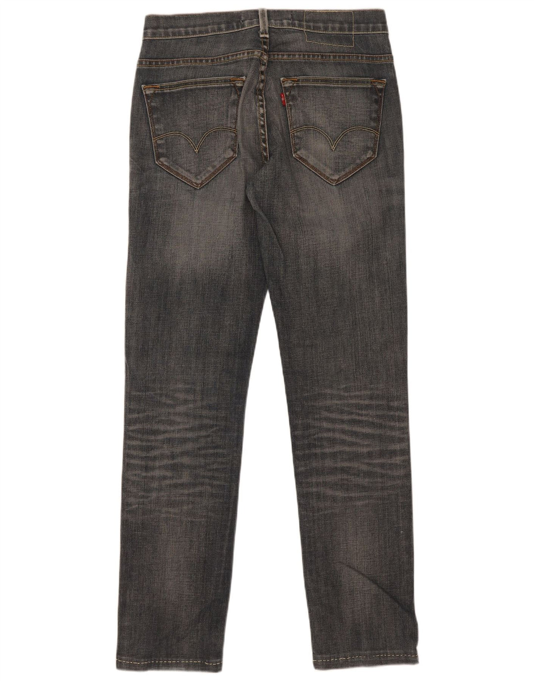 Męskie jeansy Levi's 519 Slim W30 L31 Czarna bawełna