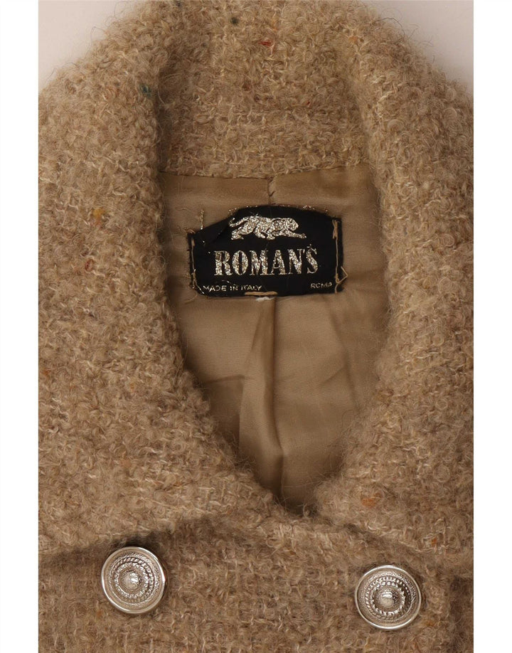 Płaszcz damski Roman's Pea Coat UK 10 Small, beżowy, wełniany