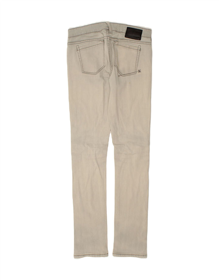 HURLEY Womens Slim Jeans W28 L32 Grey Cotton Vintage Hurley and Second-Hand Hurley from Messina Hembry 