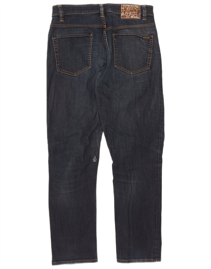 Męskie dżinsy Volcom Solver Straight W30 L30 granatowe
