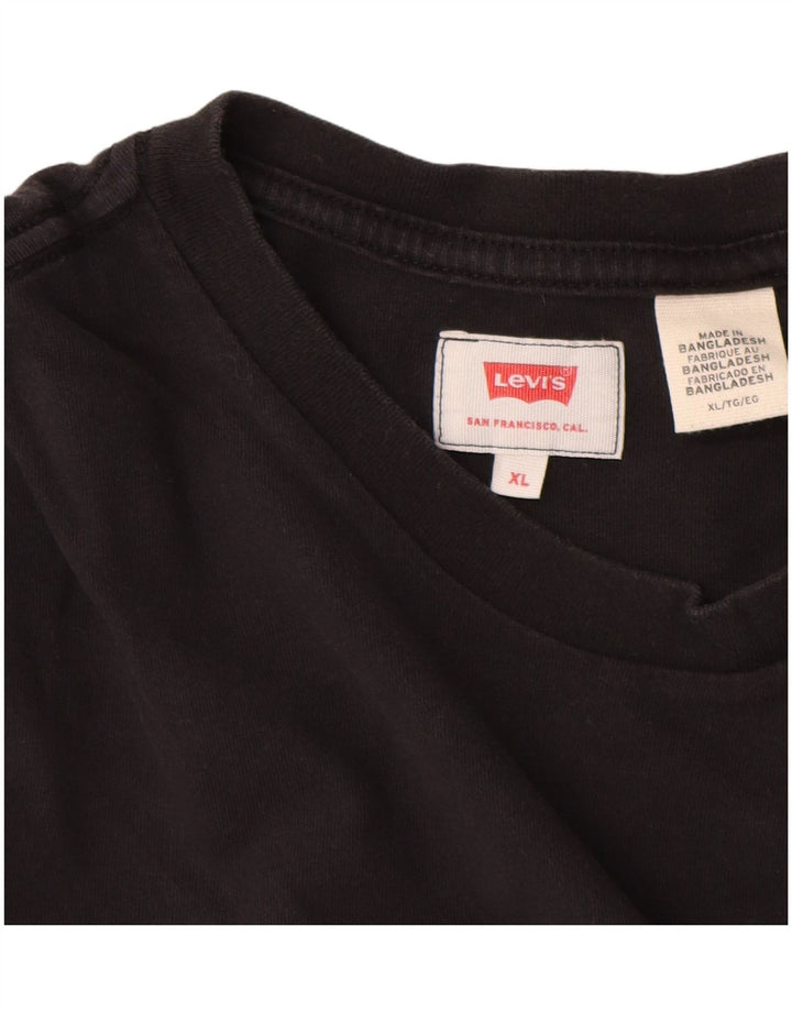 Męski T-shirt Levi's Top XL Czarny