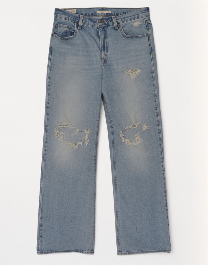 Damskie dżinsy Levi's Bootcut W29 L33 Niebieska bawełna