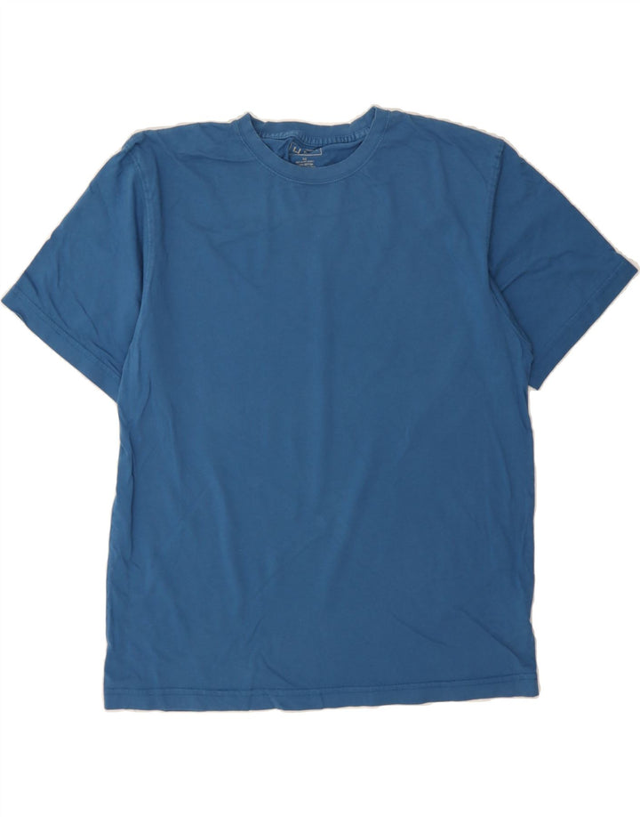 L.L.BEAN Mens T-Shirt Top Medium Blue Cotton Vintage L.L.Bean and Second-Hand L.L.Bean from Messina Hembry 