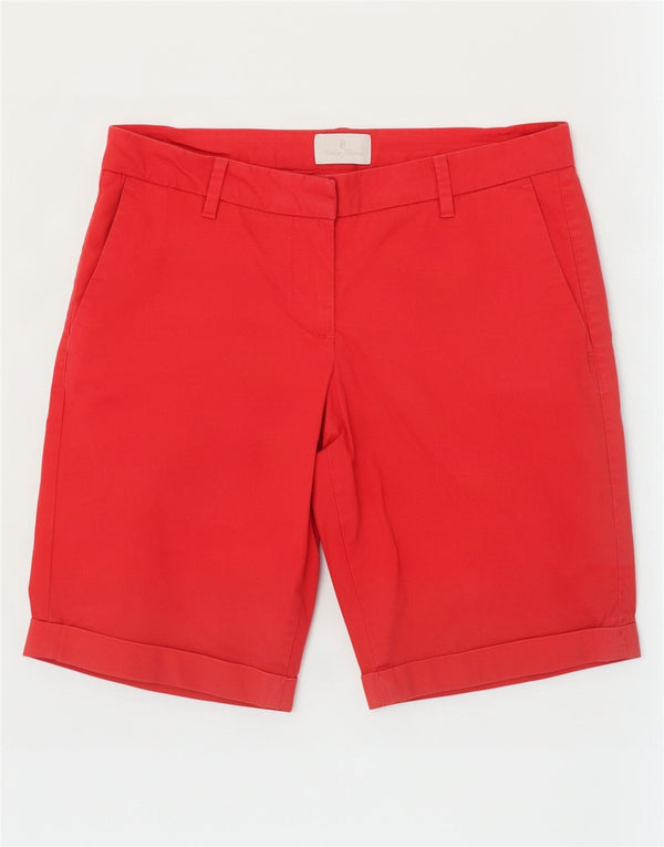 Damskie spodenki chino Conte of Florence IT 42 Medium W30 Czerwona bawełna