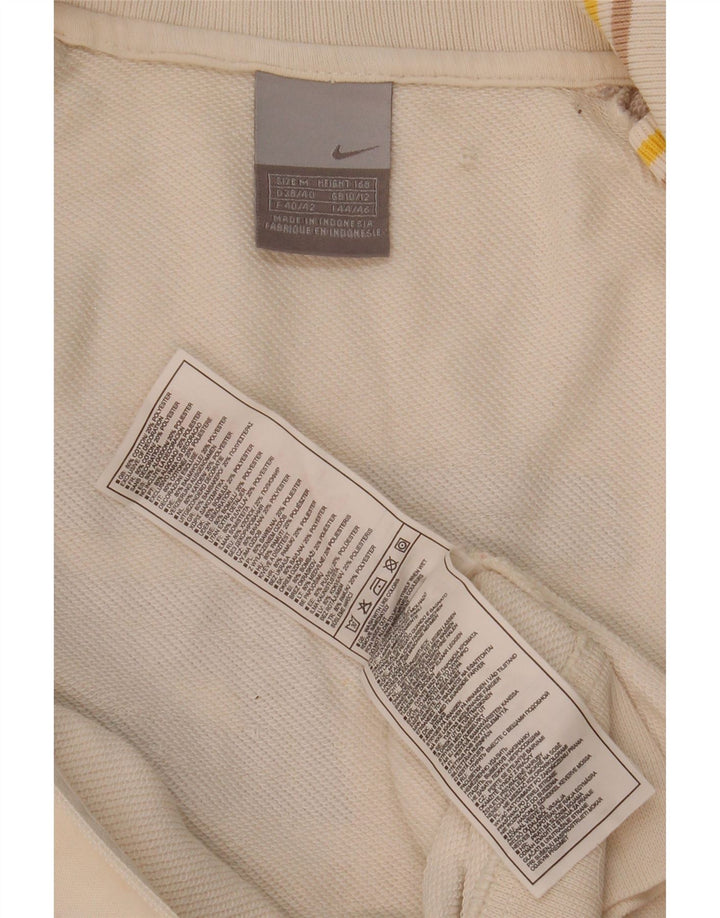 Damska kurtka dresowa Nike Graphic UK 10/12 w kolorze średniej bieli