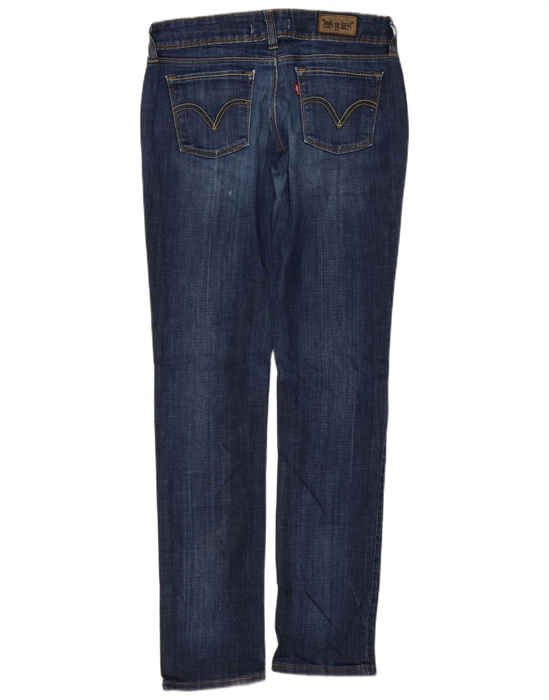 Damskie jeansy LEVI'S 571 Slim W30 L34 Granatowa bawełna