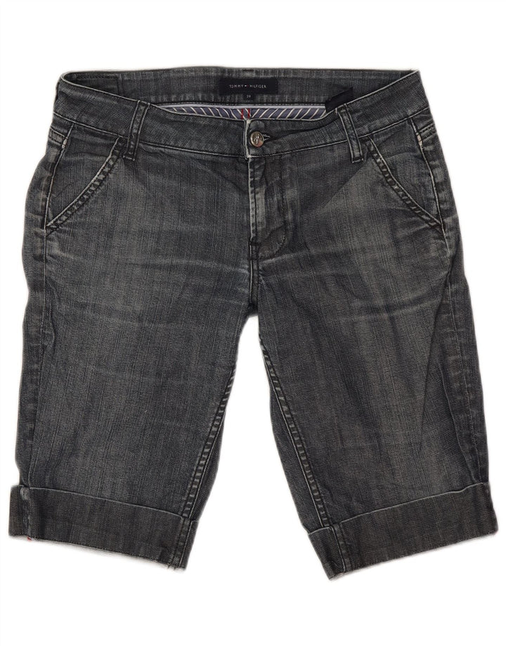 Damskie bermudy dżinsowe Tommy Hilfiger W28 Średnioniebieskie bawełniane