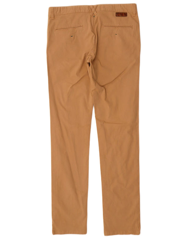 Męskie spodnie chino Zara EU 42 Large W32 L34 Beżowe
