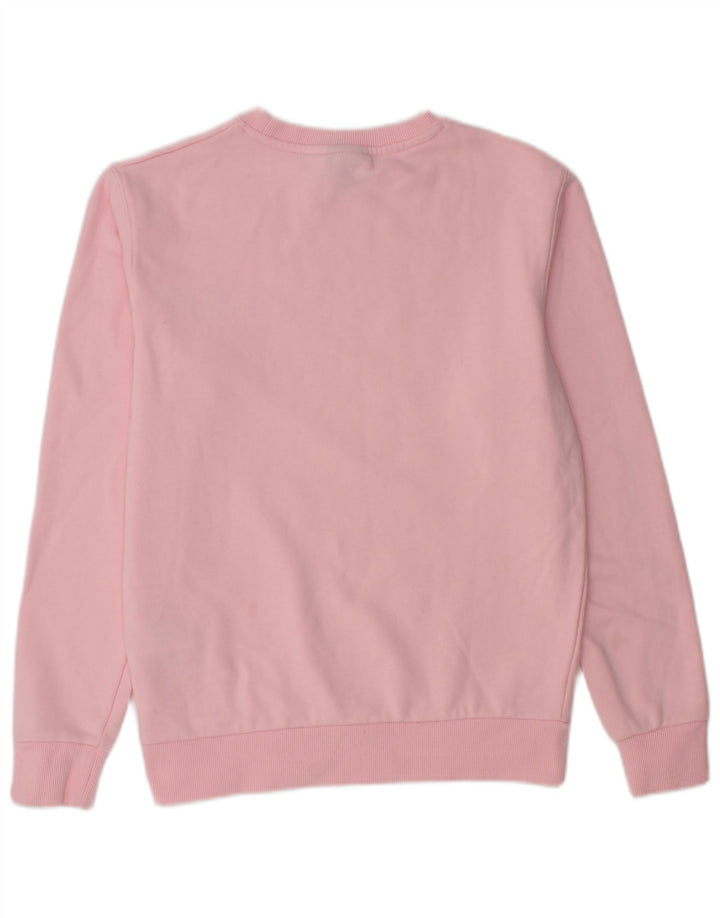 Damska bluza Ellesse Graphic Jumper UK 8 Small Pink Cotton