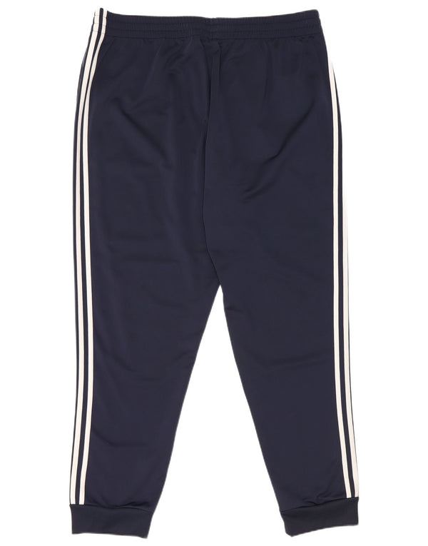 Adidas Męskie spodnie dresowe Joggery 2XL Granatowy poliester