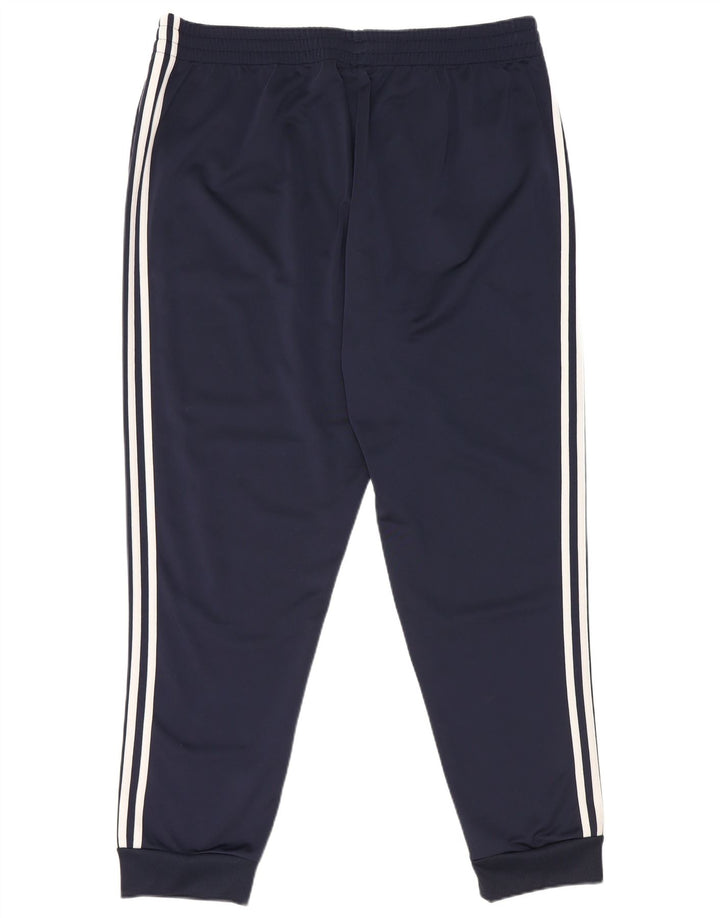Adidas Męskie spodnie dresowe Joggery 2XL Granatowy poliester