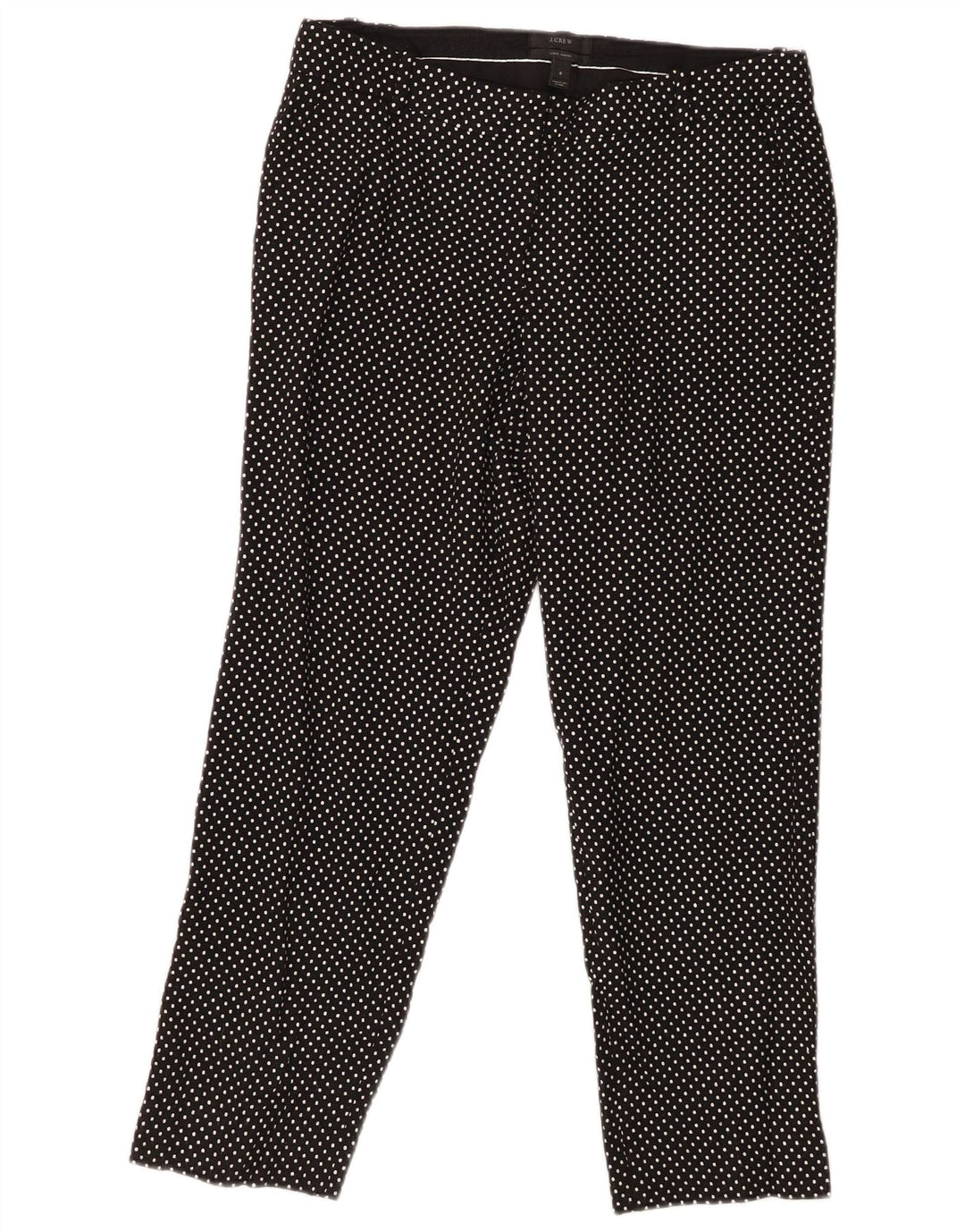 Spodnie damskie J. CREW Slim Capri US 6 Medium W30 L25 Czarne cętki