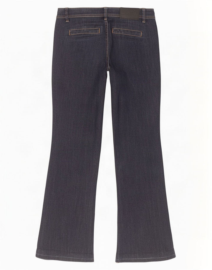 Damskie jeansy rozkloszowane Benetton IT 42 Medium W30 L31 Granatowe