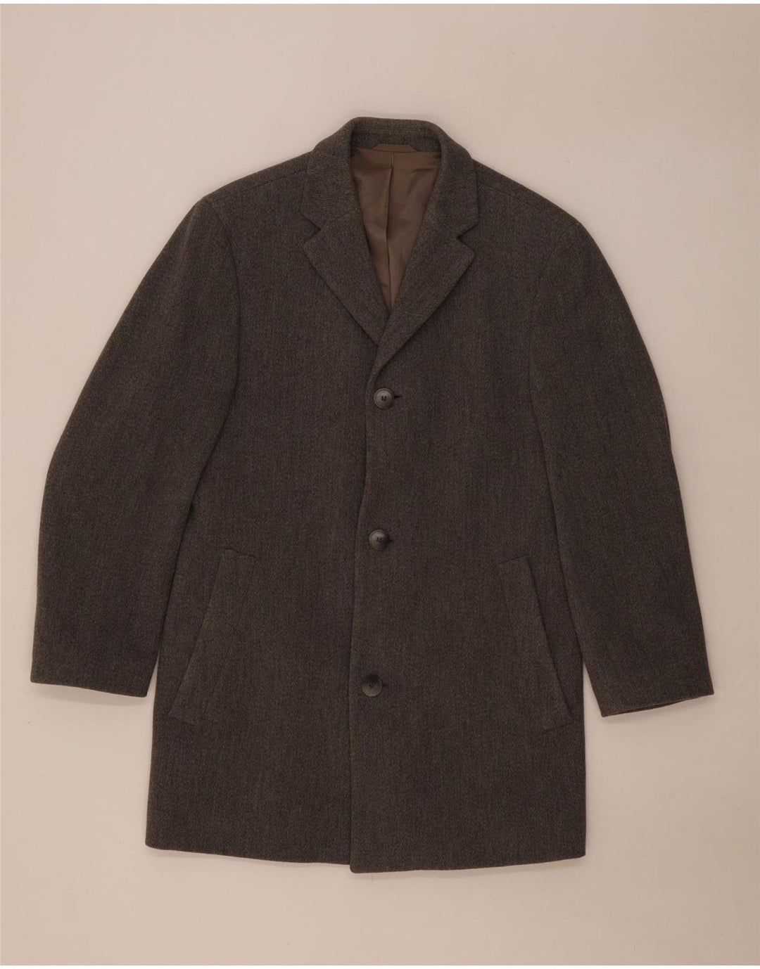Płaszcz męski Hugo Boss UK 38 średni szary